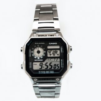 Digital Chrome dress watch.